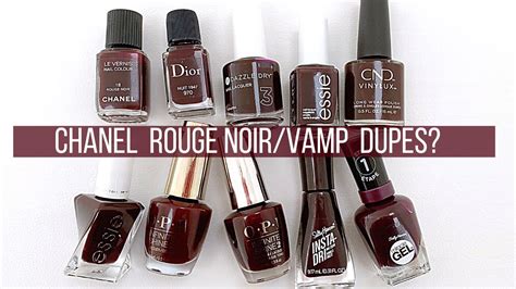 chanel nail polish dupes|chanel noir nail polish dupe.